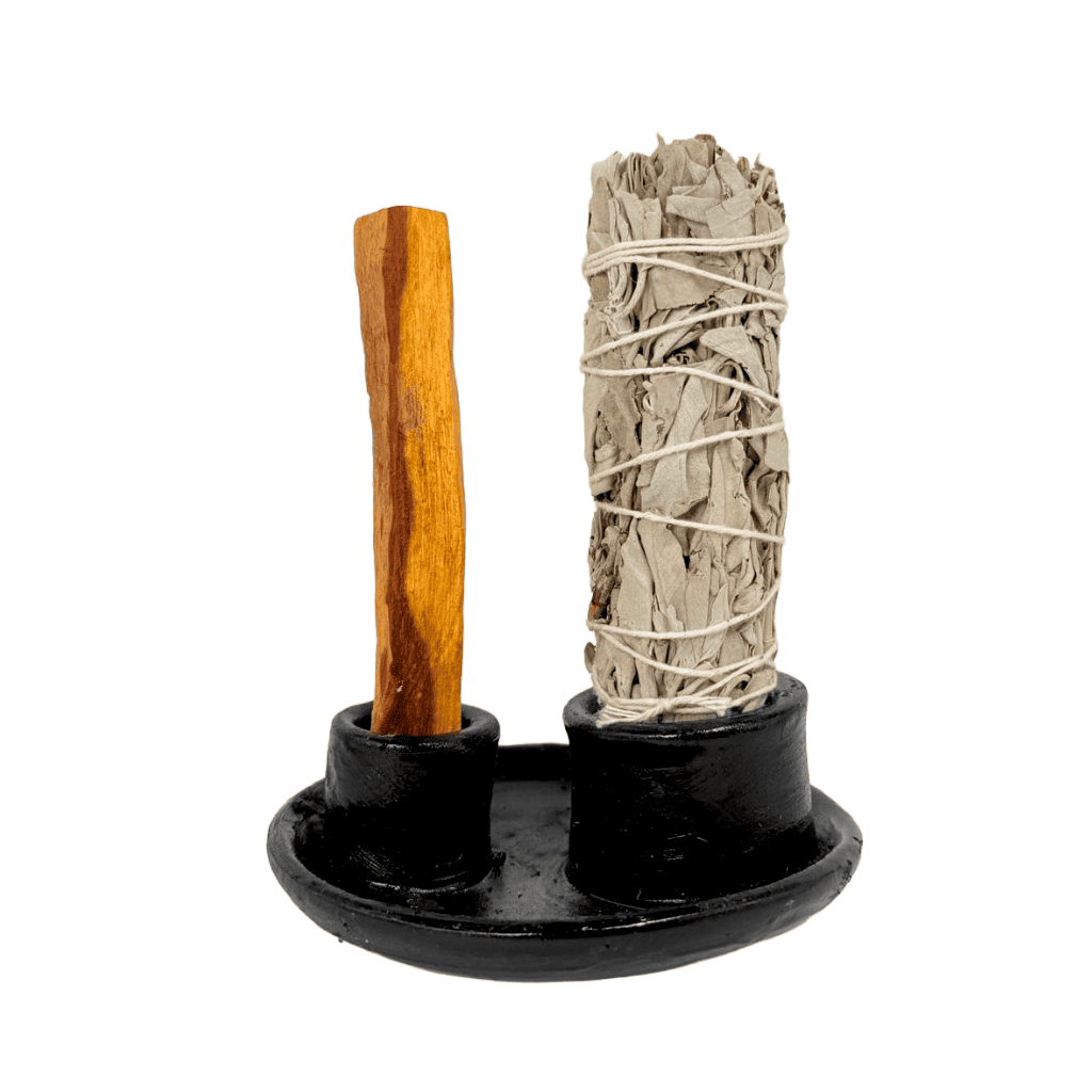 Wooden Sage And Palo Santo Stick Holder
